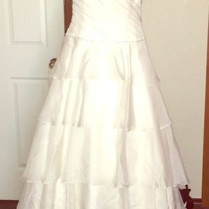 Beautiful wedding gown from Eden’s bridal